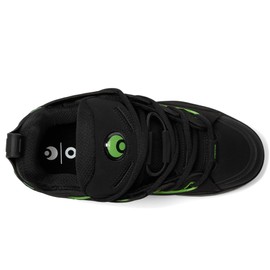 Osiris Men's D3 E Skate Shoe, Black/Charcoal/Green, 12