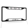 Fastasticdeals Metal Insert License Plate Frame Live Laugh Love Weatherproof