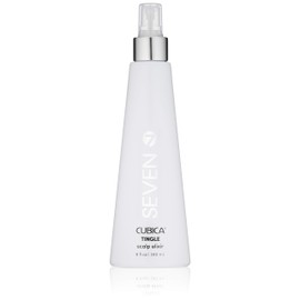 SEVEN Cubica TINGLE scalp elixir with Biotin, a Soothing Tonic for an Itchy Scalp, 8 fl oz