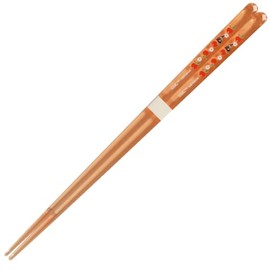 Moomin MM8102-840 Chopsticks, Clear Chopsticks, Dishwasher Safe, 9.1 inches (23 cm), Orange, Little My Goods, Tableware, Miscellaneous Goods, Scandinavian Miscellaneous Goods, Made in Japan