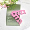 Quacc 12pcs Sponge Toe Separators Soft Finger Separators Toe Divider