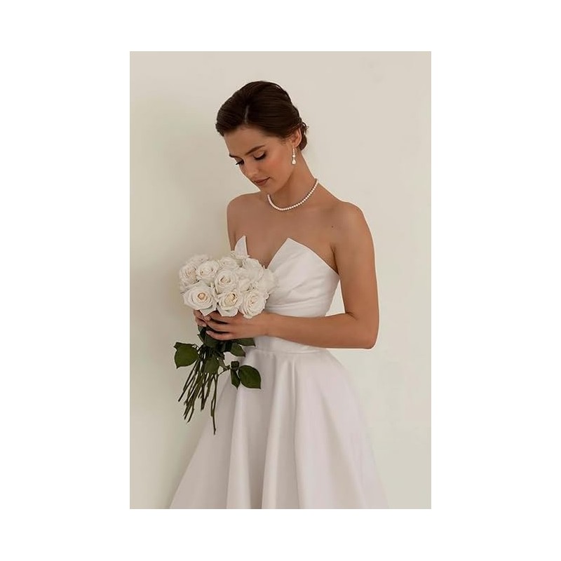 Pearl earrings for women, Trendy Cute Simulated Pearl Drop Earrings,