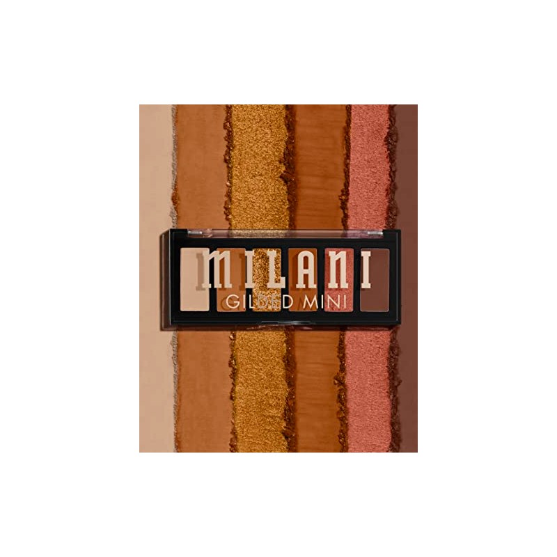 Milani, Paleta de sombras Gilded Mini Champagne Problems, 6 tonos