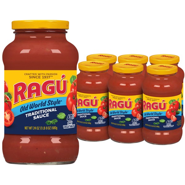 Ragu Old World Style Traditional Sauce, Perfect for Italian Style