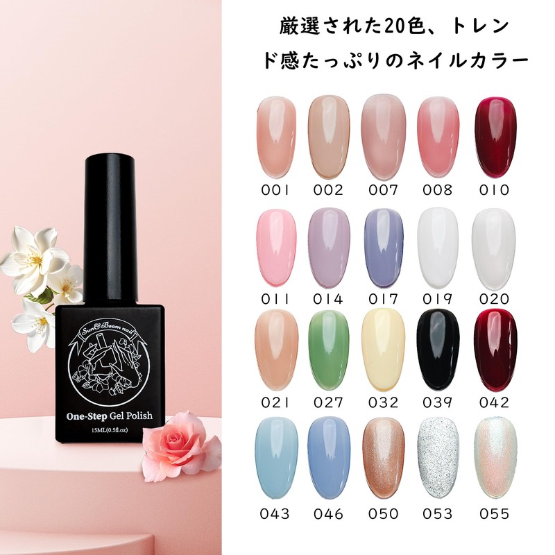 Sun&Beam Nails One-Step Gel Nail 3 in 1 | Base