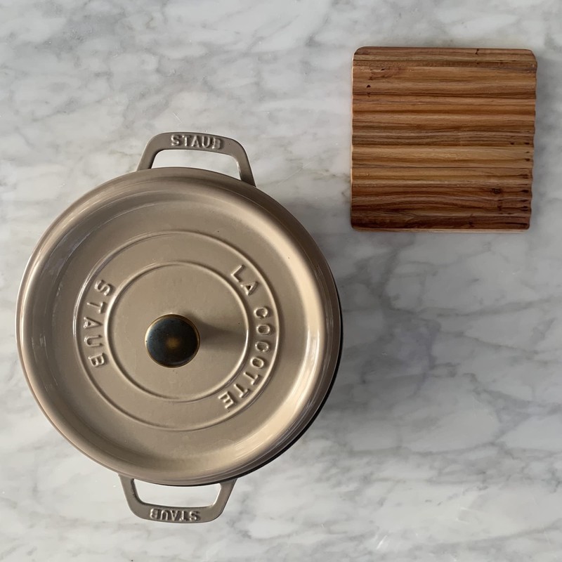 Ironwood Gourmet Sedona Trivet, Set of 2 Acacia Wood Hot