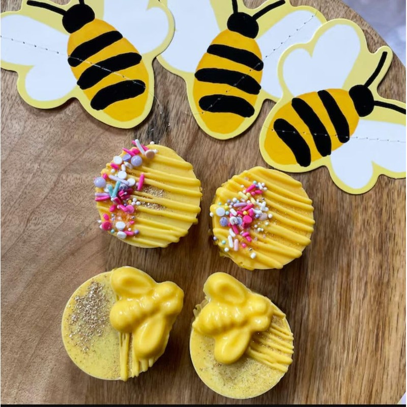 Candy Molds N More Bee Bite Size Chocolate Candy Mold