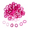 Pack of 100 Hair Bobbles Girls, Soft Multicoloured Hair Rubber