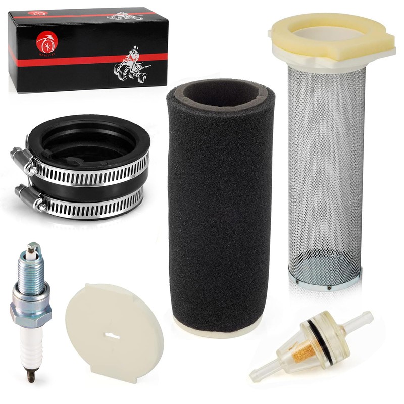 Air Filter Guide End Cap Kit Spark Plug Intake Manifold