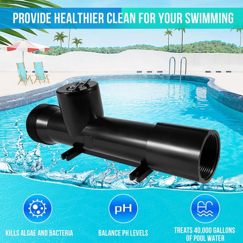 for Hybrid 4CH4002-R Pool Cleaner Ionizer Chamber Replace for Hybrid
