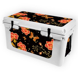 MightySkins (Cooler Not Included) Skin Compatible with RTIC 45 Cooler (2017 Model) - Flower Dream | Protective, Durable, and Unique Vinyl Decal wrap Cover | Easy to Apply | Made in The USA