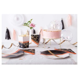 folia 45301 Party Box Adults, 36 Pieces (for Approx. 6 People), Beautiful Table Set for Birthdays, Parties and Many Other Occasions