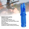 100pcs Archery Arrow Nock Durable Plastic Insert Arrow Nocks Light