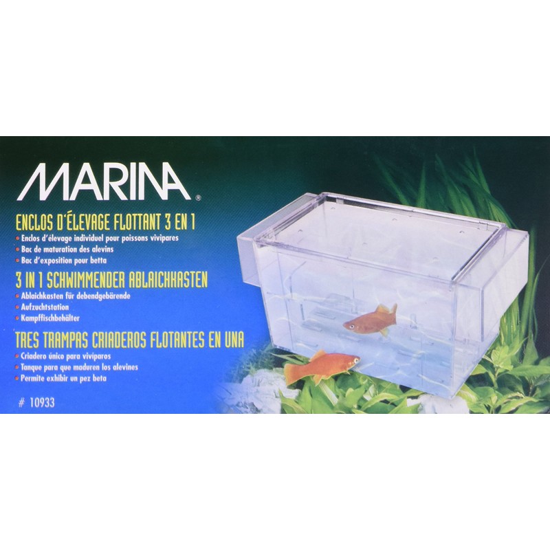 Marina 3-in-1 Floating Breeding Trap, Fish Breeding Box, 10933