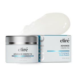Eliré Advanced Crepe Fix- Firming & Smoothing Cream for Crepey, Aging Skin- Hydrates, Lifts & Restores Skin on Arms, Legs & Body- Fast Absorbing, Non-Greasy Formula - 120ml