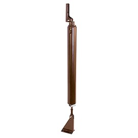 Prime-Line MP5173 Pneumatic Door Closer, 10-1/2 In., Canada Brown, Adjustable, Medium (Single Pack)