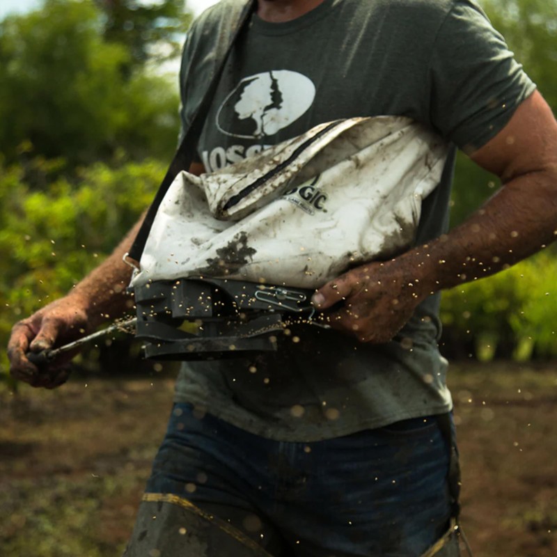 BioLogic Hand Seeder, Handheld Broadcast Spreader with Calibrated Flow Rate