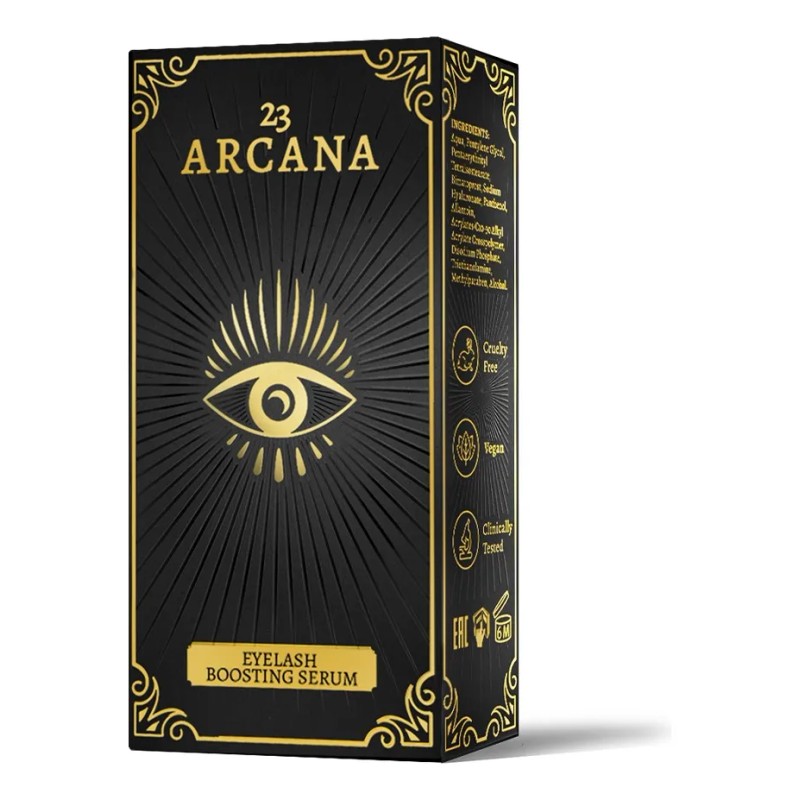 Arcana 23 Suero Estimulador Crecimiento Pestañas Cejas 3ml