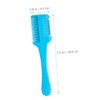 BIUDECO 4pcs Double-sided Hair Thinner Comb Women Hair Trimming Styling