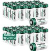 rapthor 32 Pack 1650mAh CR123A 3V Lithium Batteries CR123 123A