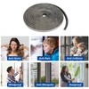 33FT Brush Weather Stripping - Weatherstripping for Sliding Windows/Glass Doors,