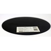 Wake Industry GM-02 Rubber Sheet, Round, Black, Thickness 0.04 x