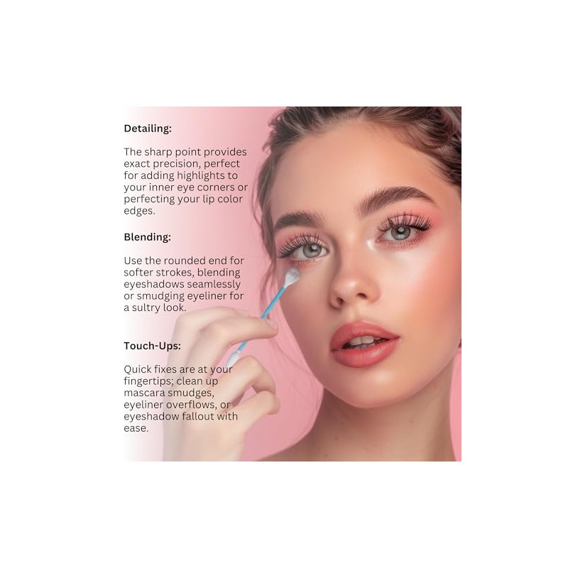Fran Wilson Eye Tees Precision Makeup Applicator (Pack of 6)