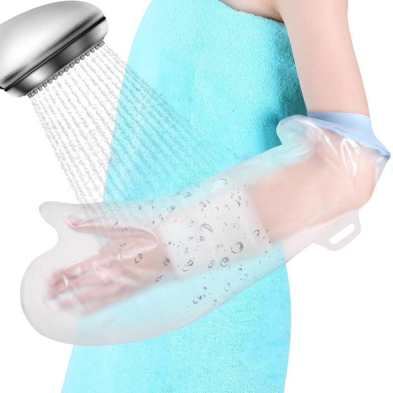 Waterproof Arm Cast Cover for Shower, Soft Comfortable Cast Shower