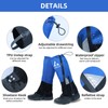 1 Pair Tear-resistant Waterproof High Leg Gaiters Rain Snow Adjustable