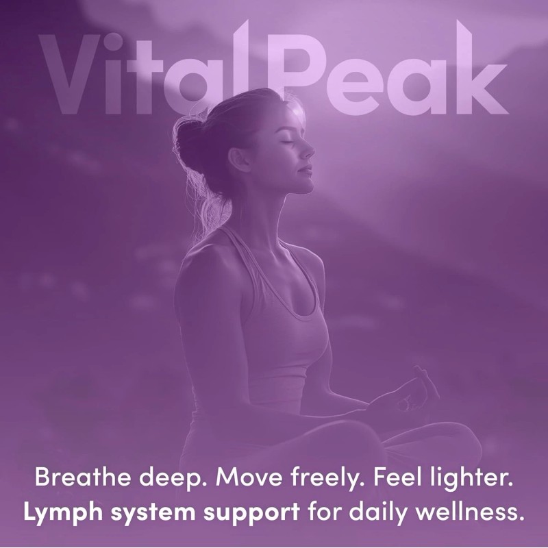 Vital Peak Lymph Peak - Lymphatic Drainage Supplements - Lymph