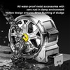 16ft Tape Measure, Stainless Steel Retractable Tape Measure, Waterproof &