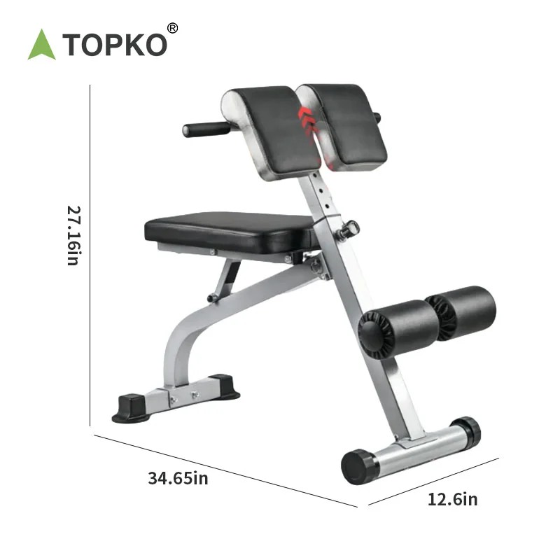 TOPKO US Warehouse Dumbbell Bench Popular Home Multi-Functional Roman Chair