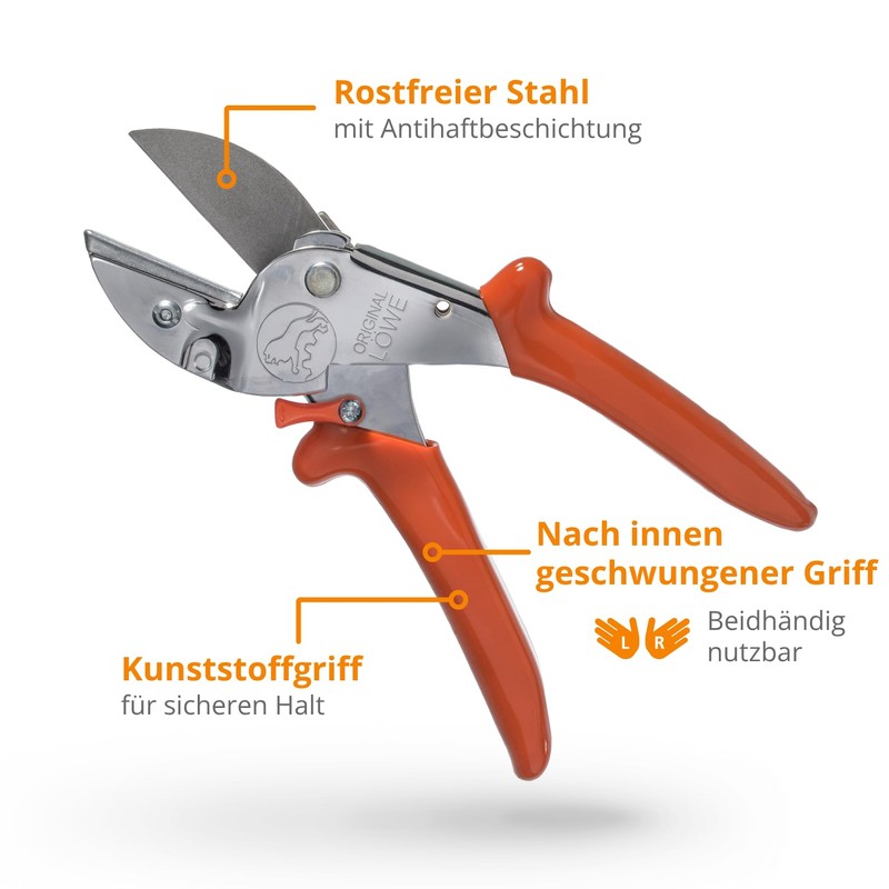 Original LÖWE Hunting Scissors 1.117 - Cutting Instead of Sawing