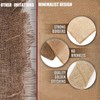 HCTX Jute Table Runner,30*200cm Hessian Roll, Burlap Fabric,Natural Rustic Table