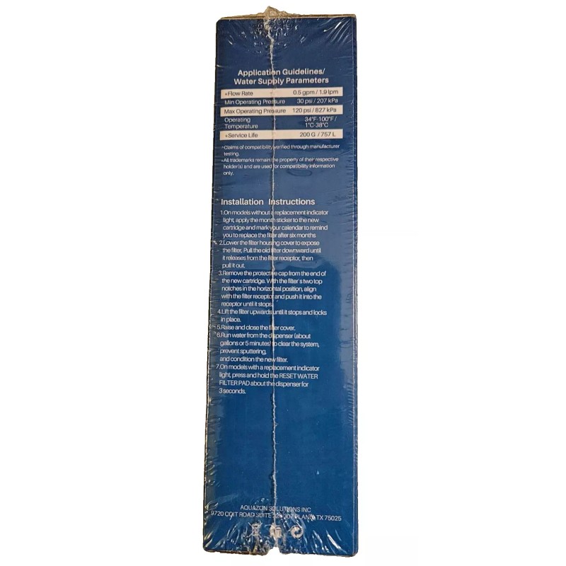 PP-RWF1200A-S PUREPLUS PP-RWF1200A Replacement Water Filter, Pack of 4 Sealed