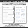 Budget Planner & Monthly Bill Organizer | Finance Budget Planner,