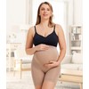 LANCS Seamless Maternity Shapewear High Waist Maternity Shorts Pregnancy Underwear
