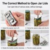 Stainless Steel Jar Opener,Adjustable Jar Opener,Stainless Steel Labor-Saving Can Opener