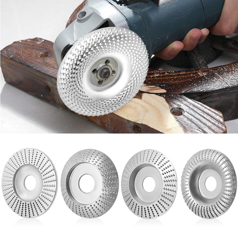 4 Angle Grinder Discs Serrated Discs Carbide Wood Sanding Discs