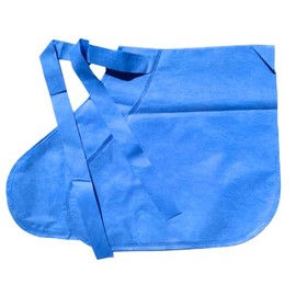 50 pz Bota desechable - Funda protectora de calzado botas, zapatos - Impermeable - No estéril - Sin plantilla - Tela SMS - Unitalla con cintas de ajuste DEMEVA