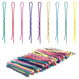 50 Pcs Colourful Hair Pins, Bobby Pins Hair Clips Hair Grips Kirby Grips Wave Hair Grips for Women Hair Styling Pins