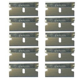 LiME LiNE Single Edge Razor Blades, Automotive Grade, Stainless Steel,10 Pack