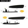 NEIFILES LED White Side Marker Lights for Chevy Corvette C6