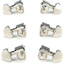 3-Pack Grover 102N Original Rotomatics Tuning Machines Set - Nickel Value Bundle