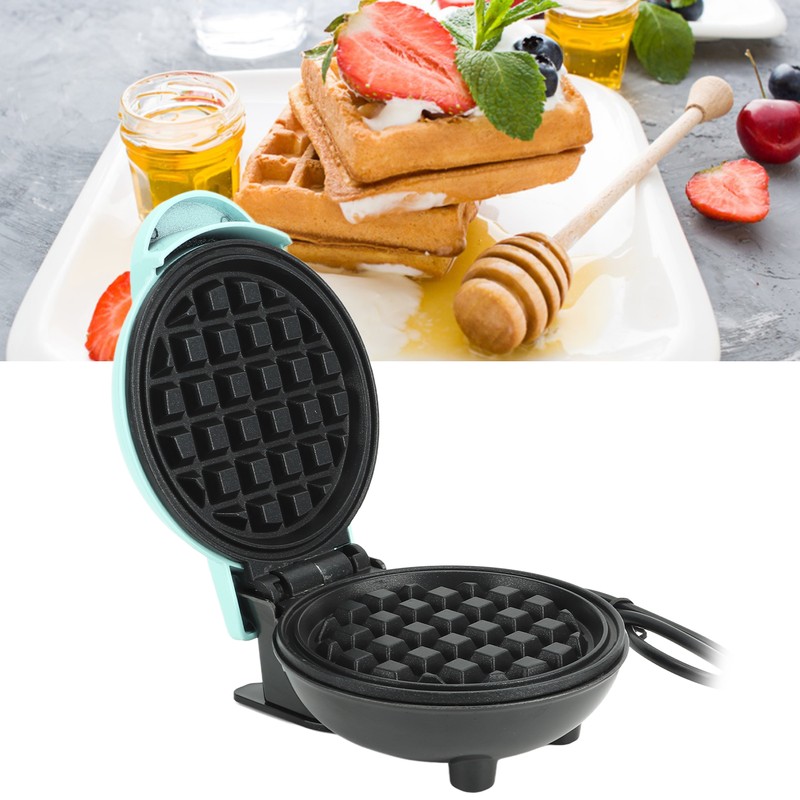 Mini Electric Round Griddle 350W 3 In 1 ABS Mini