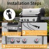 TopHomer Igniter Button Switch 66220 Grill Igniter Switch Compatible with