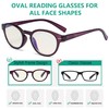 Eyekepper 10-Pack Blue Light Blocking Reading Glasses for Women Computer