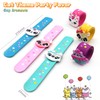 PAITUEND Cat Theme Slap Bracelets Party Favors- Cat Silicone Wristbands