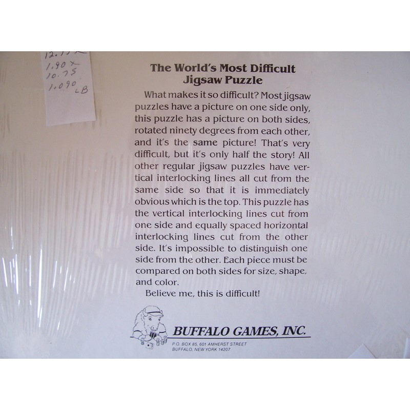 World's Most Difficult Jigsaw Puzzle " Cats Edition " Double