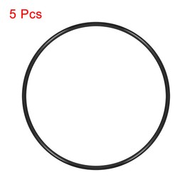 sourcing map Nitrile Rubber O-Rings 95mm OD 90.2mm ID 2.4mm Width, Metric Sealing Gasket, Pack of 5